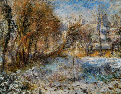 Snowy Landscape by Pierre Auguste Renoir